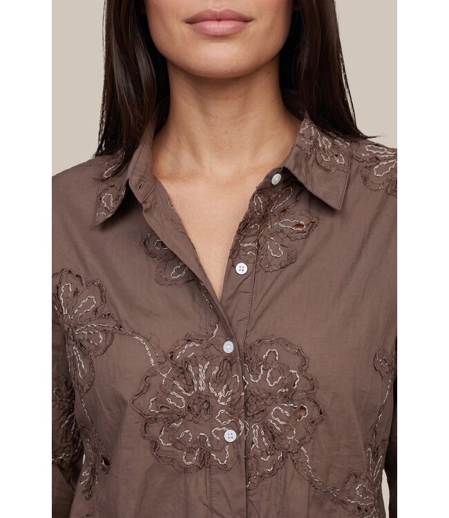 G-maxx Blouse Ailis Dark Earth
