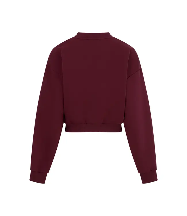 Studio Amaya Sweater Flow Bordeaux