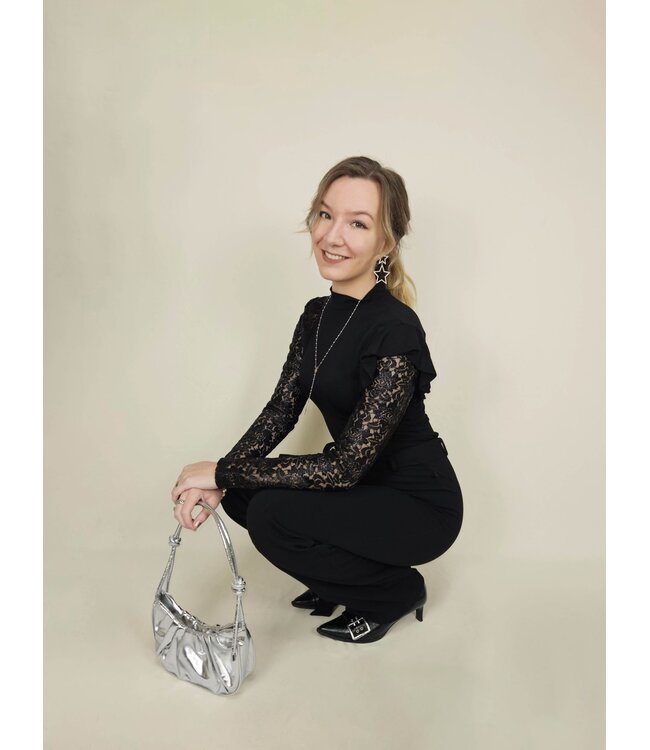 Zoen Top Isa Lace Black