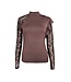 Zoen Top Isa Lace Brown