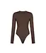 Malelions Body Emblem Crewneck Dark Brown