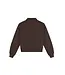 Malelions College Polo Sweater Dark Brown