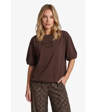 Fluresk Fluresk T-shirt Dez Dark Chocolate