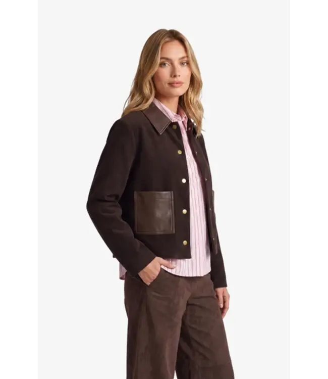 Fluresk Jacket Jet Dark Chocolate