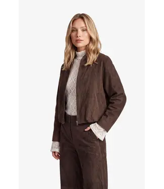 Fluresk Fluresk Jacket Ginny Dark Chocolate