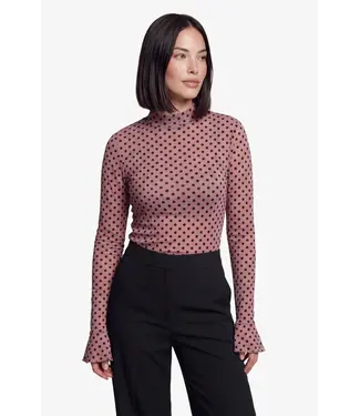 Fluresk Fluresk Top Zarah Rosy Brown