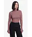 Fluresk Top Zarah Rosy Brown