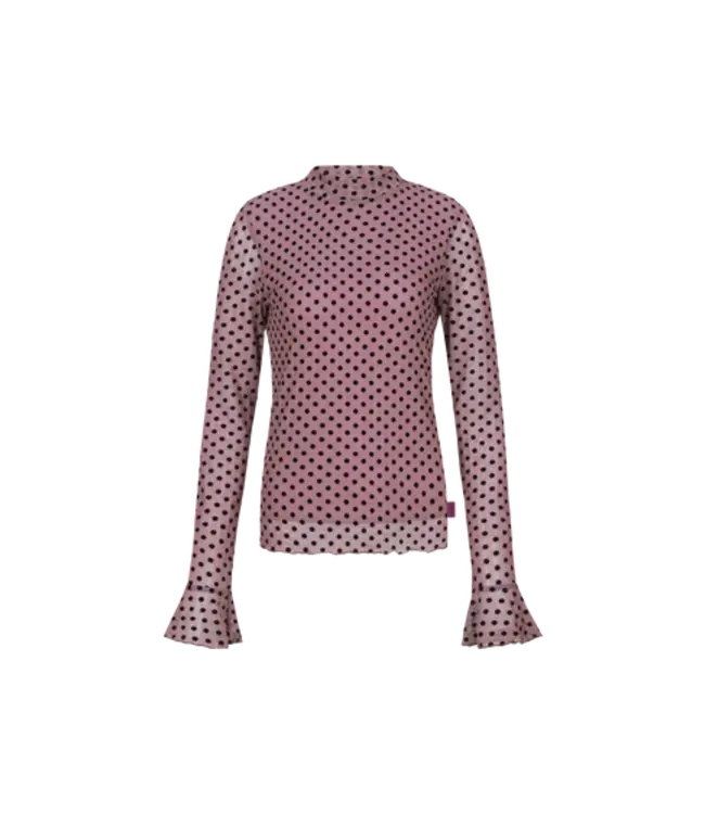 Fluresk Top Zarah Rosy Brown