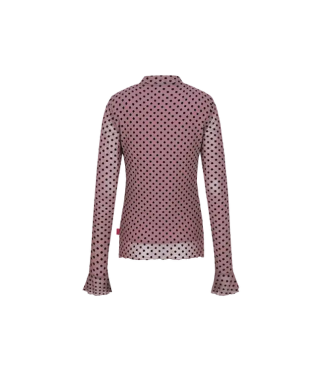 Fluresk Top Zarah Rosy Brown
