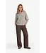 Fluresk Top Clyde Offwhite / Dark Chocolate