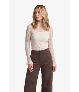 Fluresk Fluresk Top Leena Offwhite