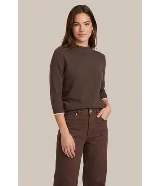 CS The Label CS The Label Trui Astrid Mocha Brown / Sand