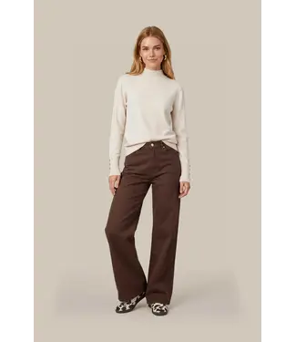 CS The Label CS The Label Trui Ambra Wool White