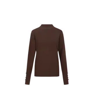 CS The Label CS The Label Trui Ambra Mocha Brown