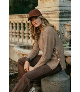 CS The Label CS The Label Trui Wilda Light Camel