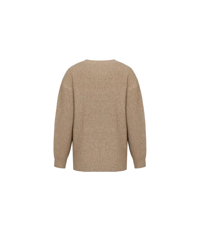 CS The Label Trui Wilda Light Camel