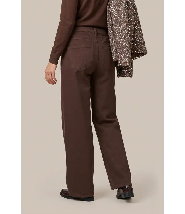 CS The Label Broek Nico Mocha Brown