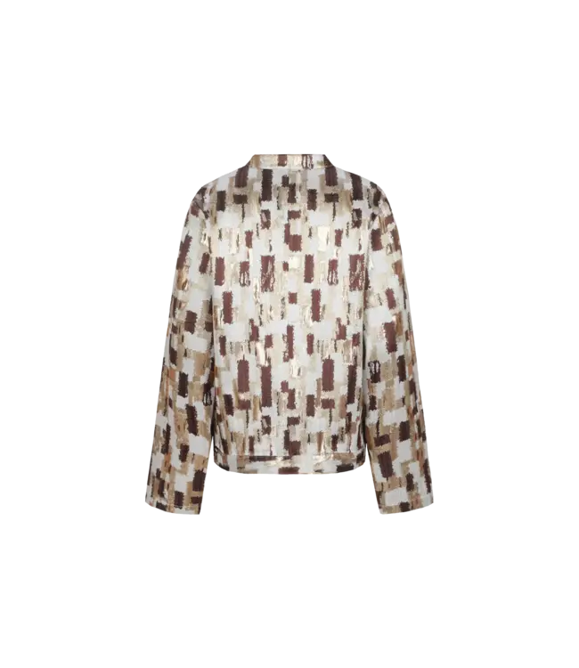 CS The Label Jacket Inge Gold / Mocha Brown