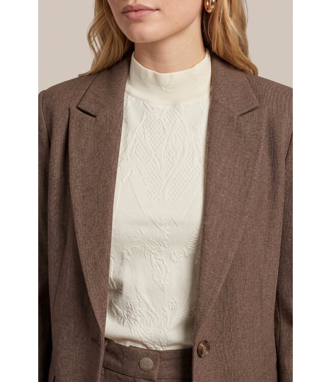 CS The Label Blazer Brooklyn Mocha Brown