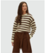 Josh V Trui Ize Brown Stripe