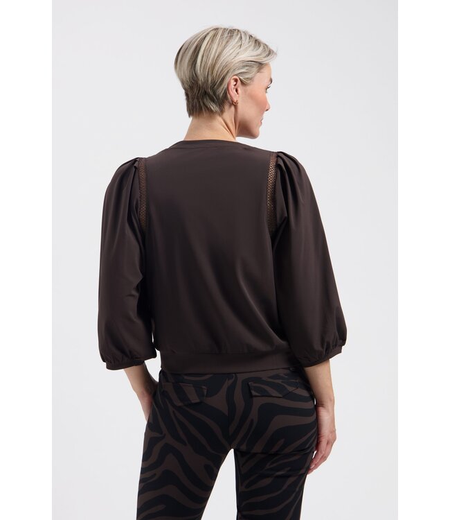 Lady Day Top Minta Dark Brown