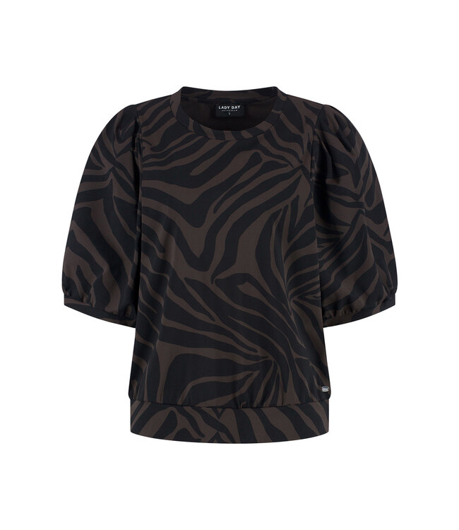 Lady Day Top Amie Ivy Print