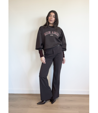 Lady Day Lady Day Sweater Trui Mon Amie Dark Brown
