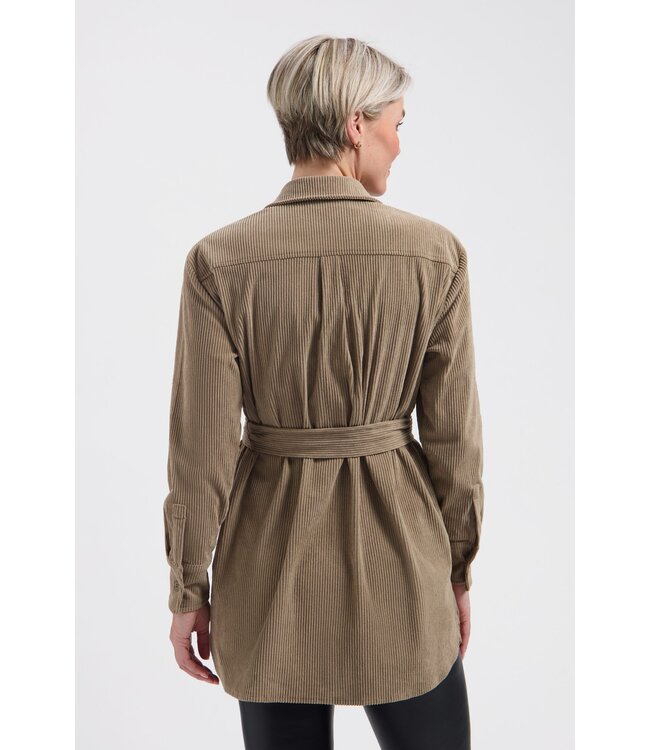 Lady Day Blouse Noreen Corduroy Walnut