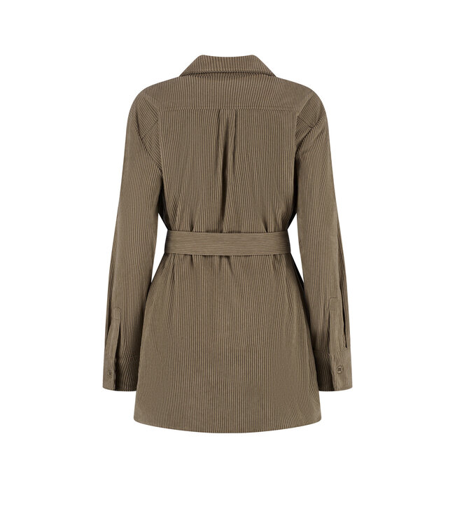 Lady Day Blouse Noreen Corduroy Walnut