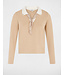 Morgan Top Mcil Beige Cacahuete