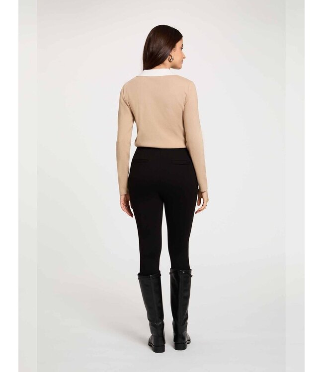 Morgan Top Mcil Beige Cacahuete