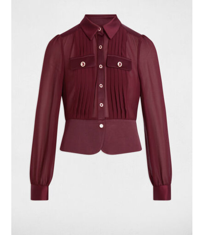 Morgan Blouse Cloclo Prune