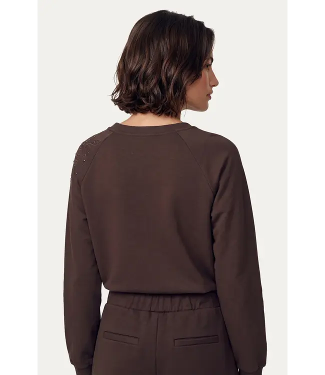 CS The Label Sweater Willa Dark Chocolate