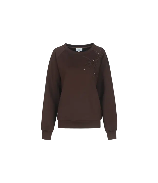 CS The Label Sweater Willa Dark Chocolate