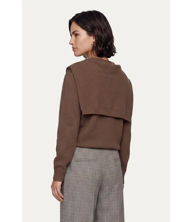 CS The Label Pullover Trui Kimmie Dark Walnut
