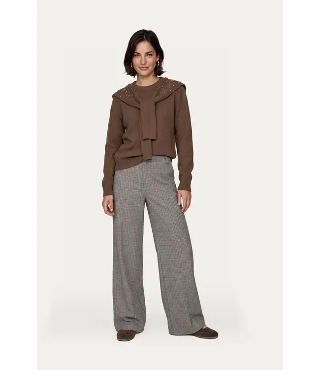 CS The Label Pullover Trui Kimmie Dark Walnut