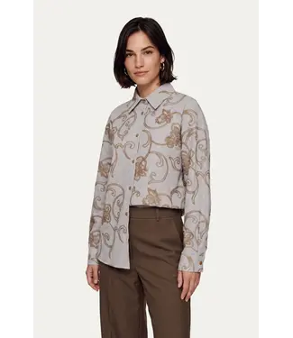 CS The Label CS The Label Blouse Lot Dark Chocolate / Dark Walnut