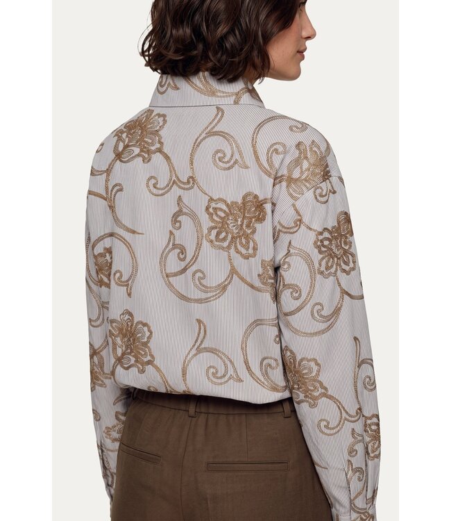 CS The Label Blouse Lot Dark Chocolate / Dark Walnut