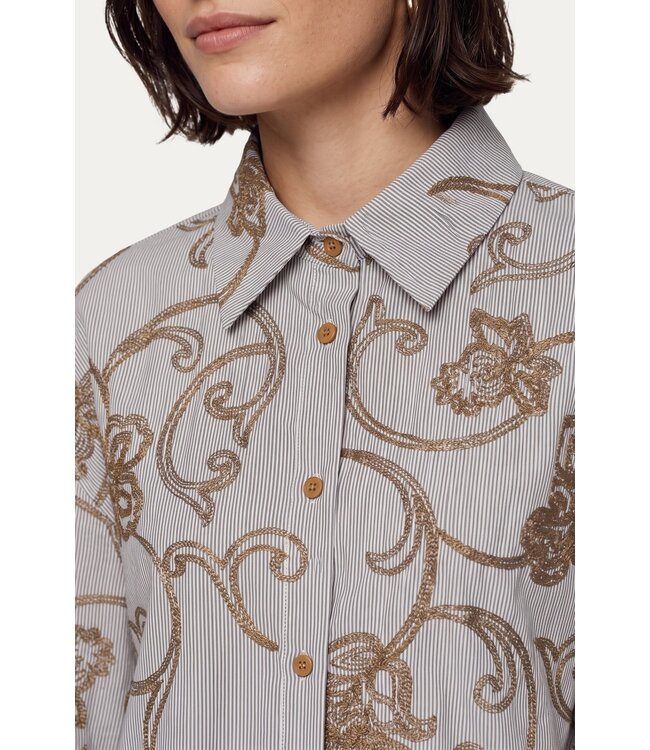 CS The Label Blouse Lot Dark Chocolate / Dark Walnut