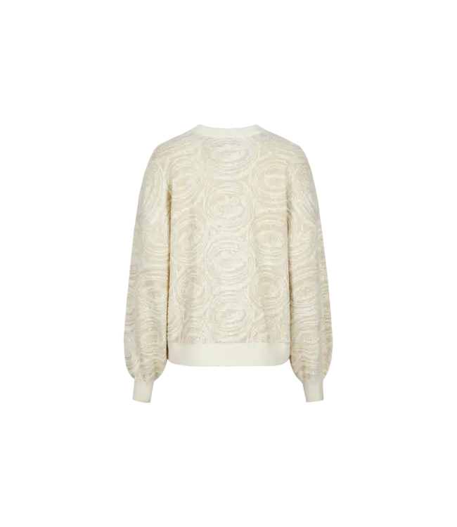 CS The Label Pullover Trui Karmen Wool White/Sand