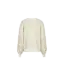 CS The Label Pullover Trui Karmen Wool White/Sand