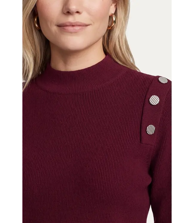 CS The Label Trui Pullover Kalina Mulberry