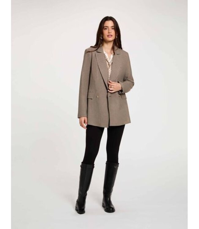 Morgan Blazer Vgat.f Marron