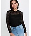 Morgan Top Tyriel Noir Black
