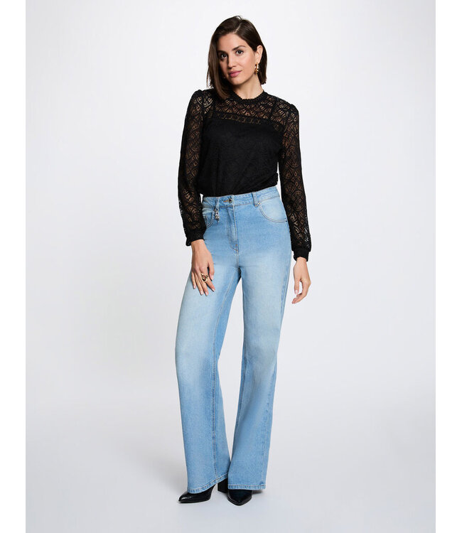 Morgan Top Tyriel Noir Black