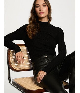 Morgan de toi Morgan Top Mroya Noir Black