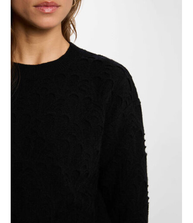 Morgan Trui Medine Noir Black