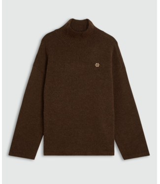 Josh V Josh V Trui Roelien Dark Brown melange