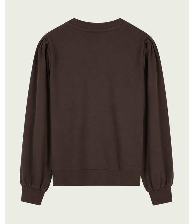 Elvira Sweater LQuest Dark Coffee