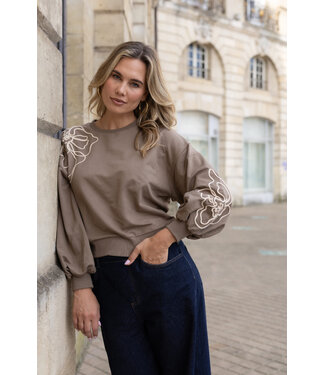 Elvira Elvira Sweater Liora Cappuccino